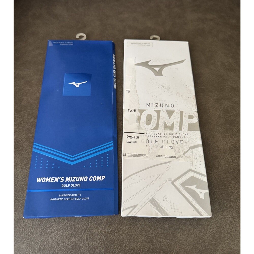 Set of 2 Mizuno Comp Women's Golf Gloves Size Large New! Free S&H
